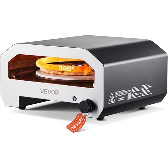 VEVOR 16 Outdoor Gas Pizza Oven with Carry Bag