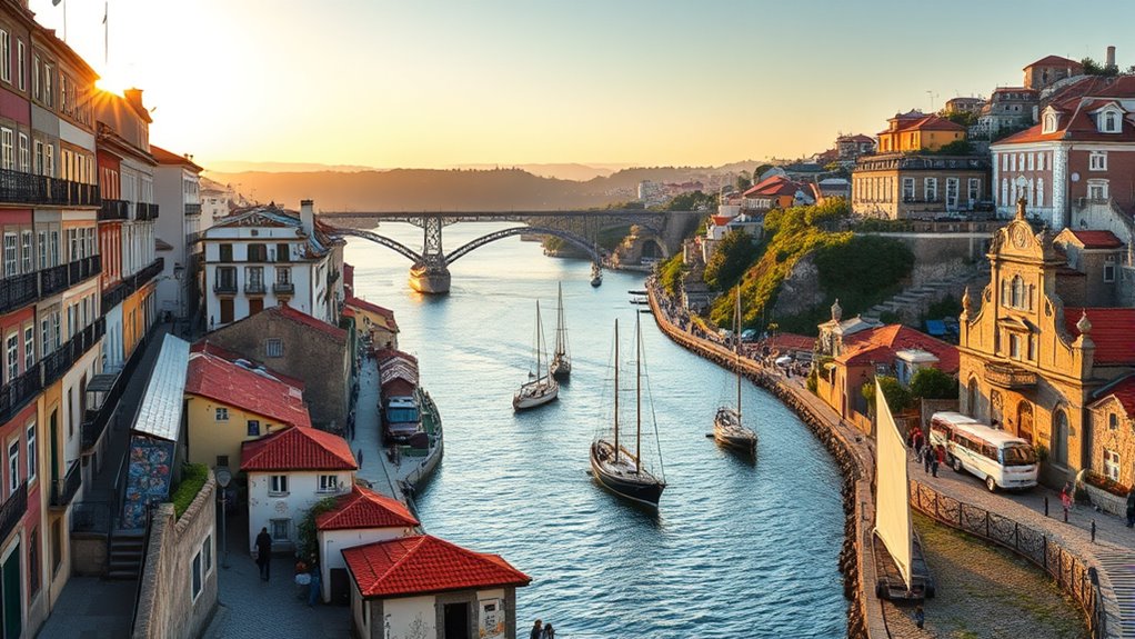 porto riverwalks and bridges