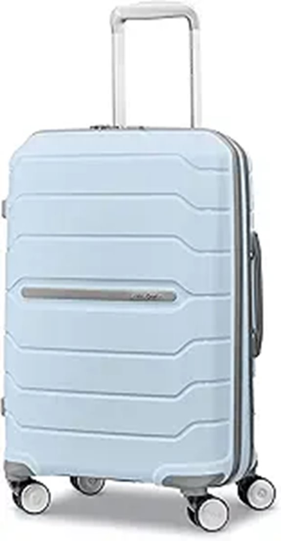 Samsonite Freeform Spinner Carry-On Luggage Powder Blue