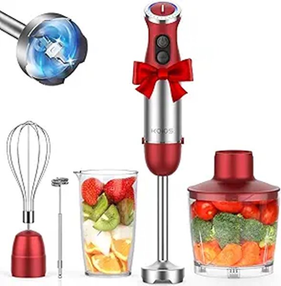 KOIOS 5-in-1 Hand Blender with 1000W Motor