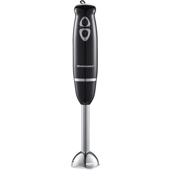 Elite Gourmet Hand Blender 500W Detachable Stick