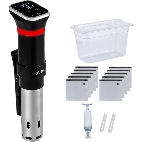 Sous Vide Precision Cooker Kit with Bags and Container