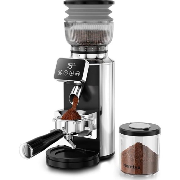 Neretva Burr Coffee Grinder with Precise Settings