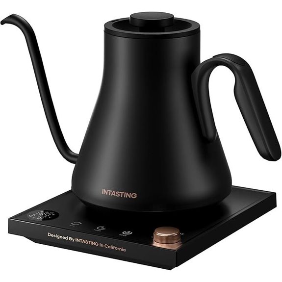 Electric Gooseneck Kettle with Precise Temp Control
