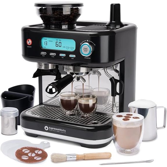 EspressoWorks Barista Pro Espresso Machine & Bundle