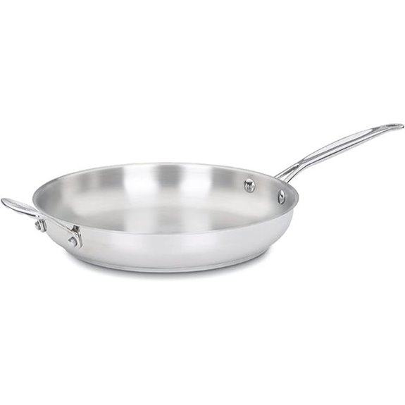 Cuisinart Chef's Classic Stainless 12-Inch Skillet