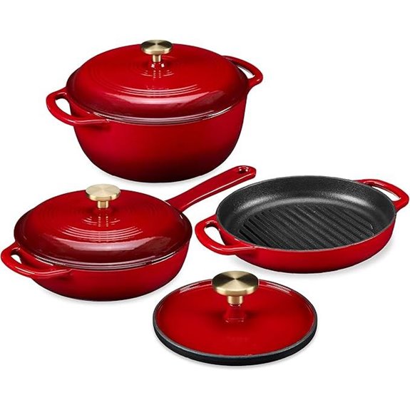Best Choice Non-Stick Cookware Set with Dutch Oven