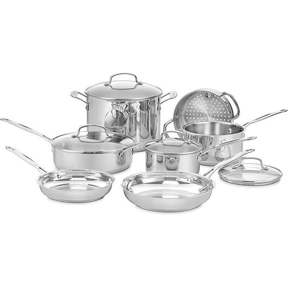 premium stainless steel cookware