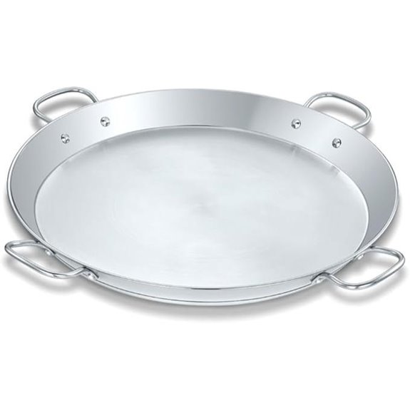 Concord 20 Premium Stainless Steel Paella Pan