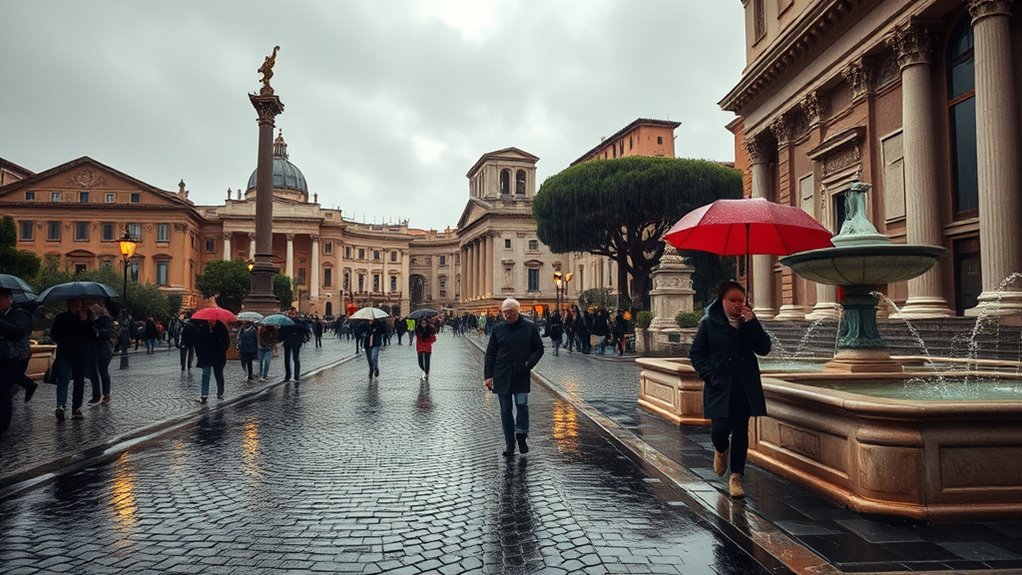 prepare for light rain