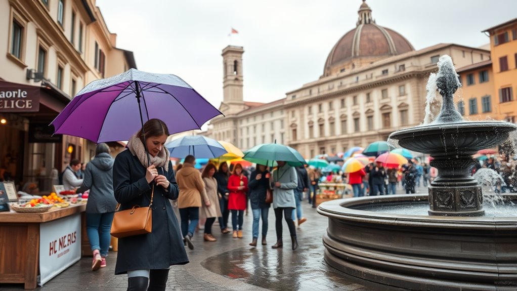 prepare for sudden rain