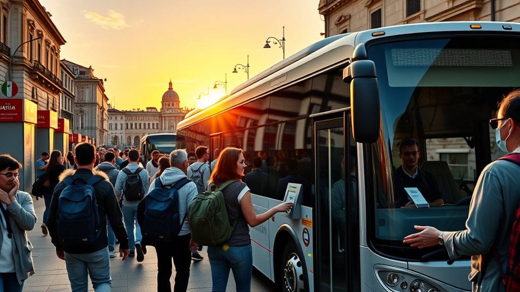 prepare tickets and arrive early