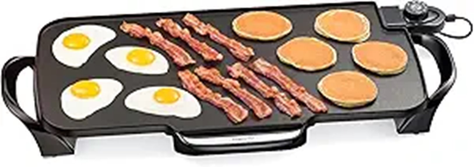 Presto 22-Inch Electric Griddle with Removable Handles