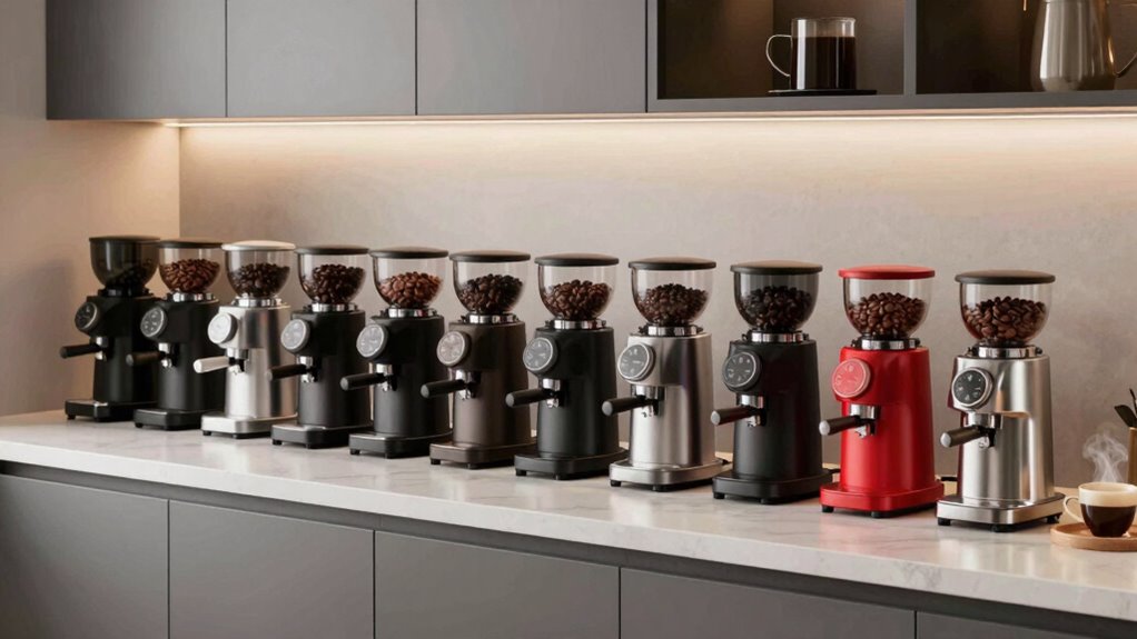 quiet apartment espresso grinders