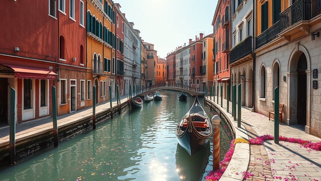 quiet canals peaceful streets