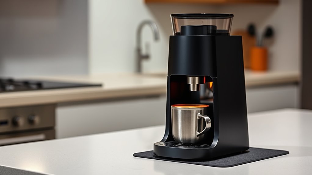 quiet consistent compact grinder