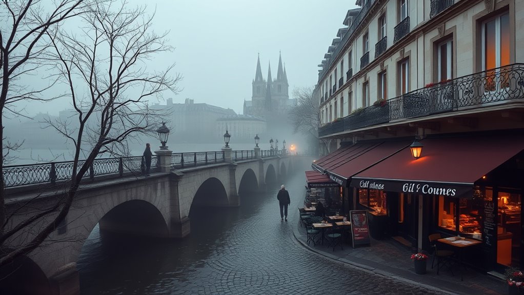 quiet winter paris moments