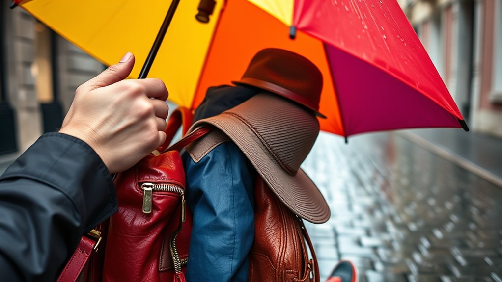 rain gear for wet conditions
