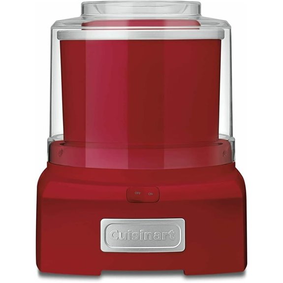 Cuisinart Ice Cream Maker 1.5 Qt Red