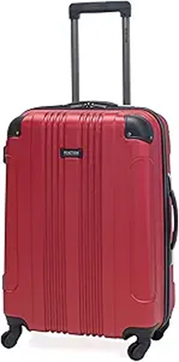 Kenneth Cole REACTION 24-Inch Red Spinner Luggage