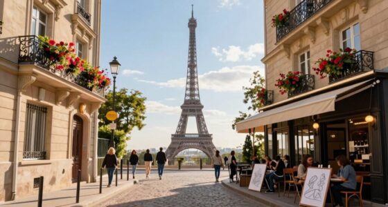 relaxed paris sightseeing itinerary