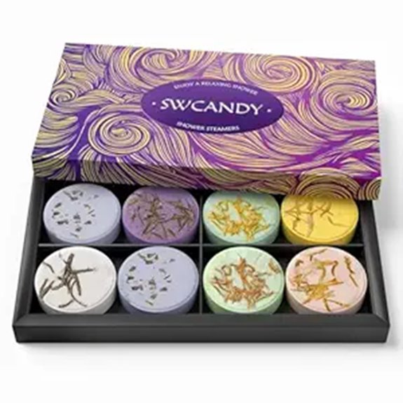 Aromatherapy Shower Steamers Gift Set (8 Pcs)