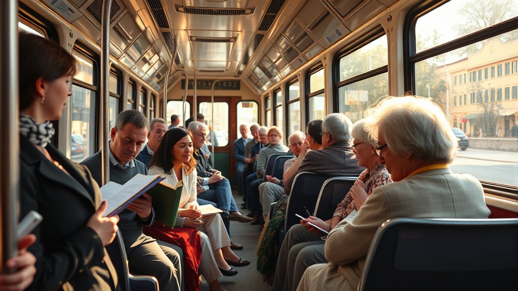 respect local transit norms