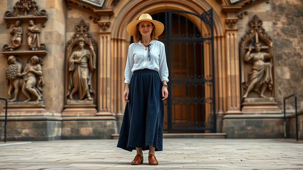 respectful modest pilgrim attire