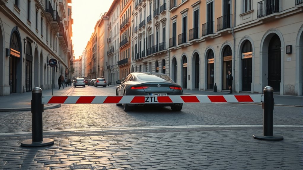 restricted historic city zones