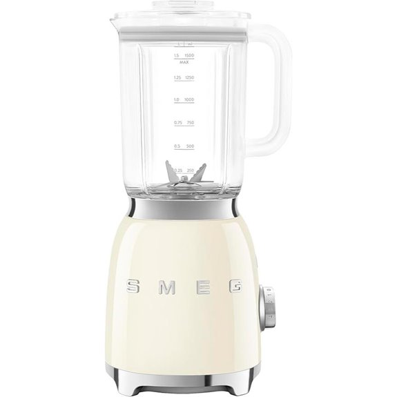SMEG BLF03 Retro 600W Blender with 48 oz Jug