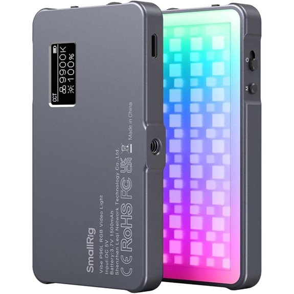 SmallRig P96L RGB Video Light with OLED Display
