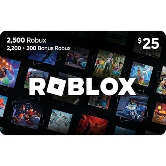 Roblox 2,500 Robux Digital Gift Card with Item