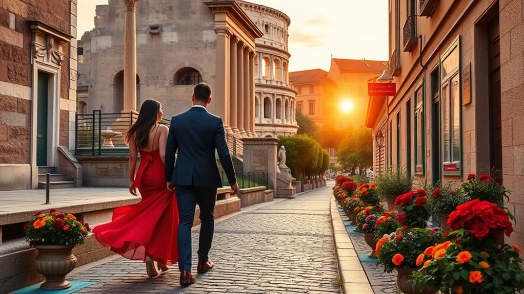 romantic rome day trips