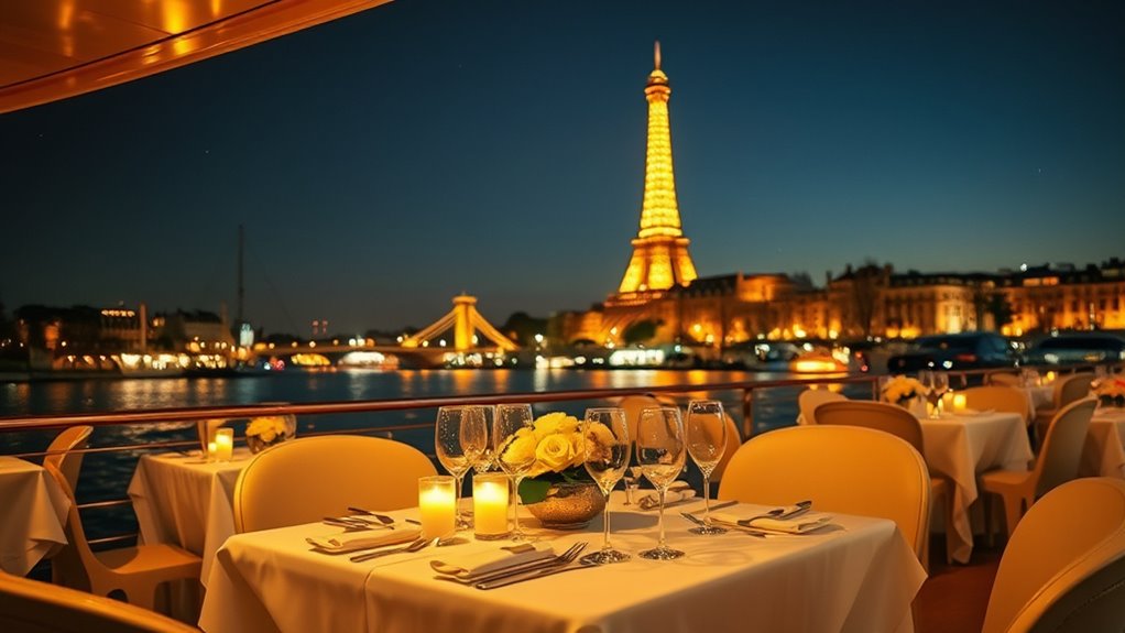 romantic seine dinner cruise