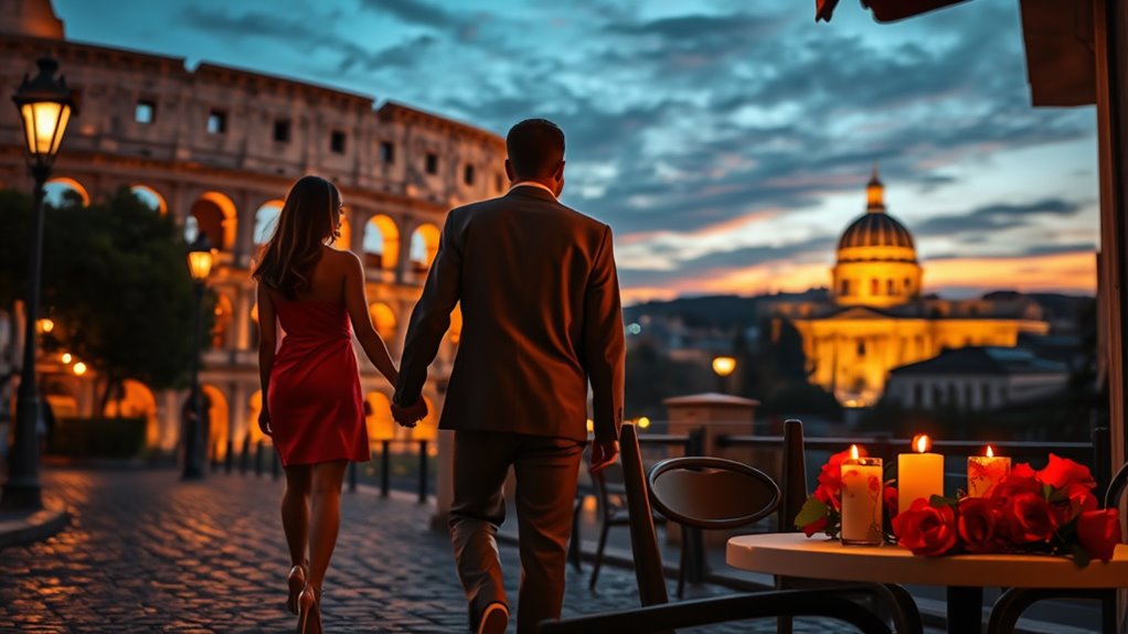 rome s romantic landmark tour
