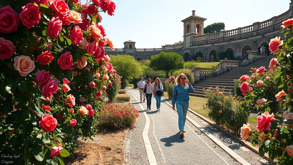 rome s rose garden paradise