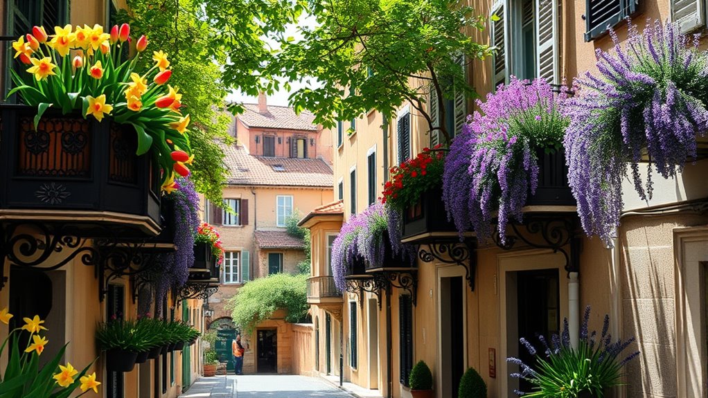 rome spring flower tour