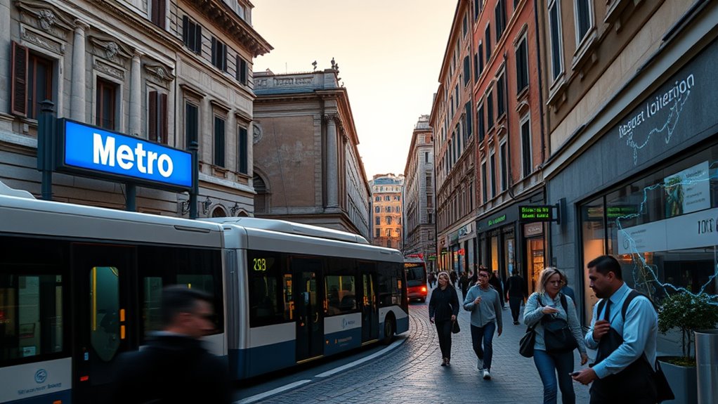 rome transit improvements underway