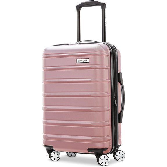 Samsonite Omni 2 Rose Gold Carry-On Spinner Luggage