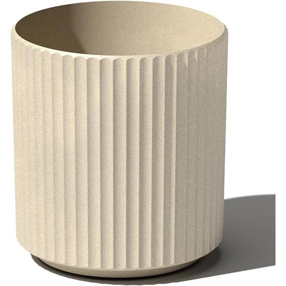 Veradek Demi Round Planter for Porch & Garden