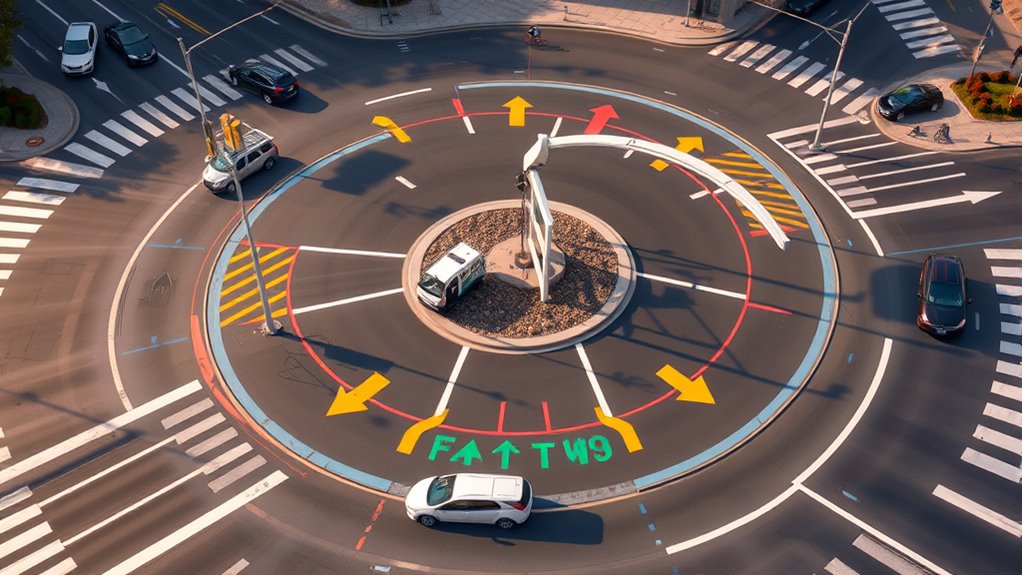 roundabout design enhances safety