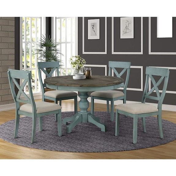 Roundhill Prato 5-Piece Dining Table Set