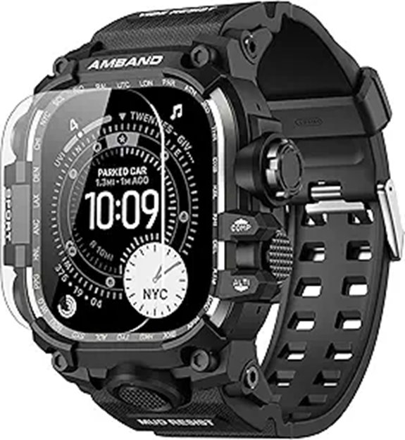 amBand Rugged Apple Watch Ultra 49mm Case & Band Kit