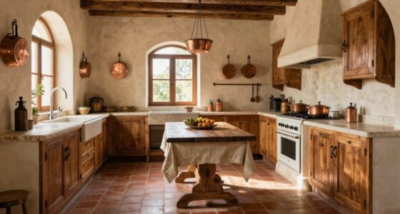 rustic mediterranean warmth