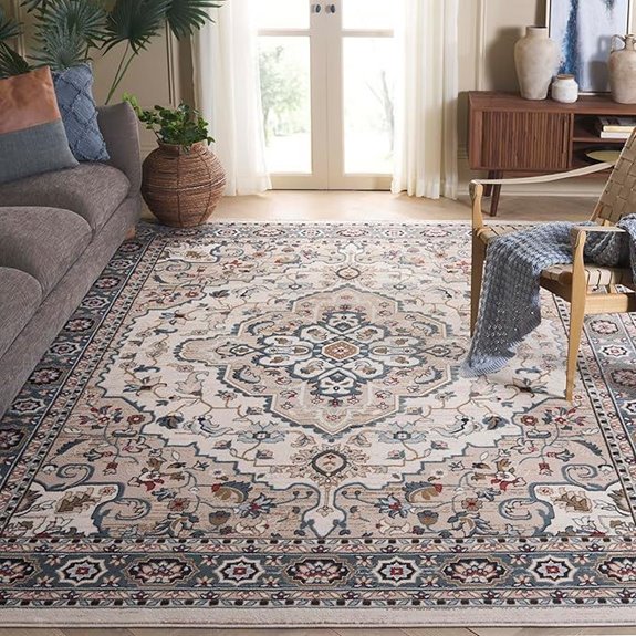 Safavieh Lyndhurst 8x10 Area Rug Cream & Beige