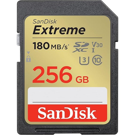 SanDisk 256GB Extreme SDXC Memory Card