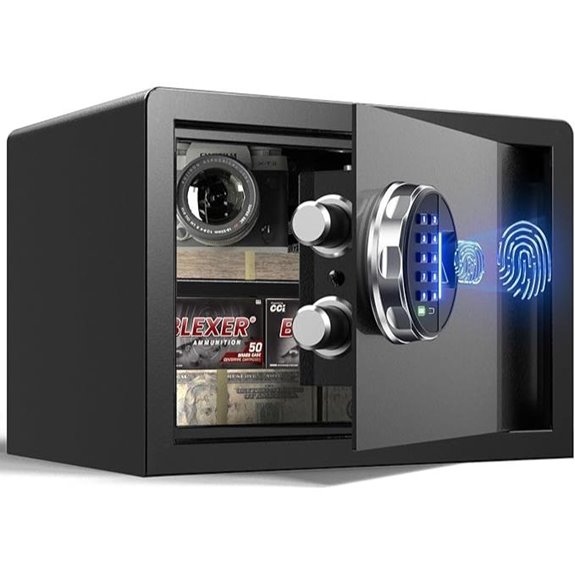 Grimtron Biometric Safe with Fingerprint Lock