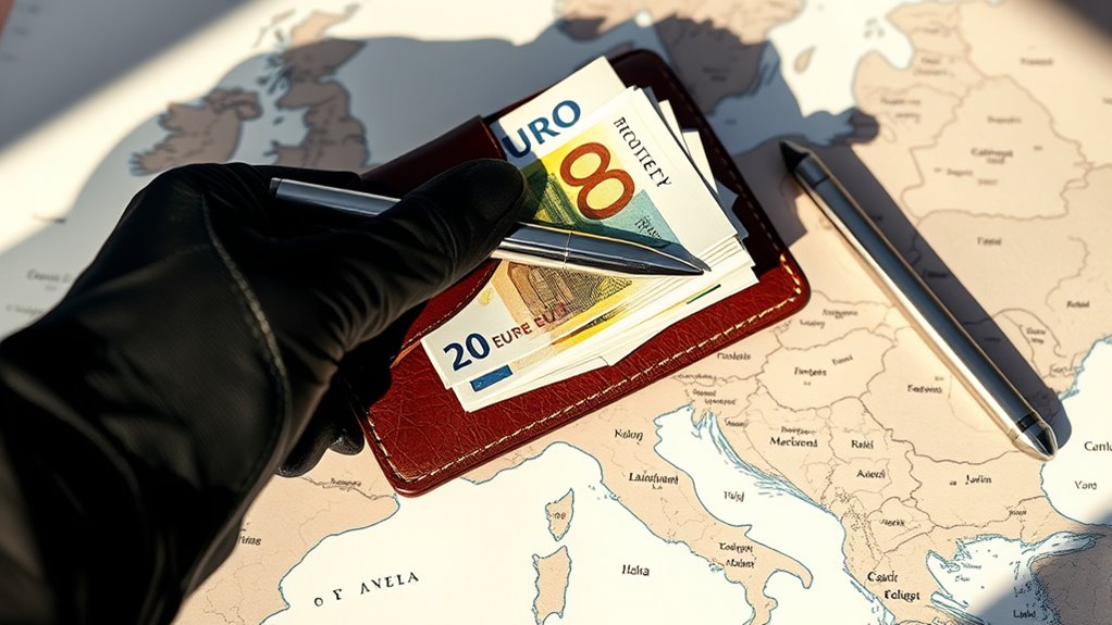 securely carry cash safely