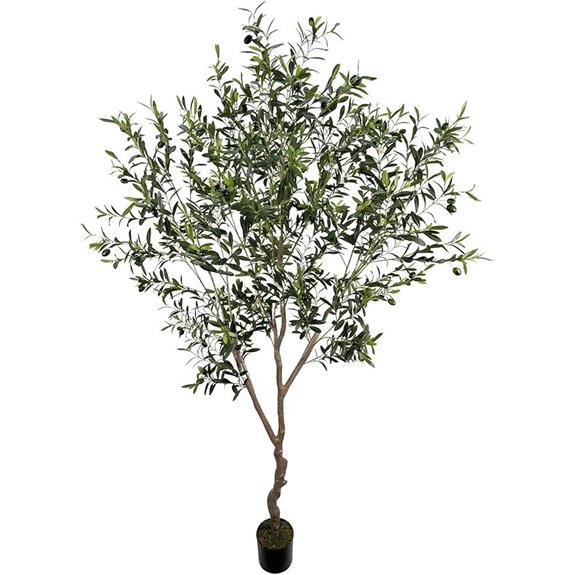 Artificial Olive Tree 7ft Indoor Floor Decor