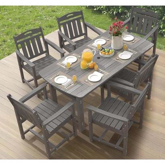 Ciokea 7-Piece Outdoor Patio Dining Set